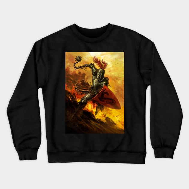 The Knight Crewneck Sweatshirt by AlanLathwell